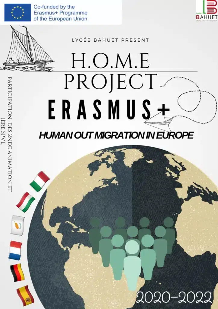 Affiche HOME PROJECT Lycee BAHUET 2020 j