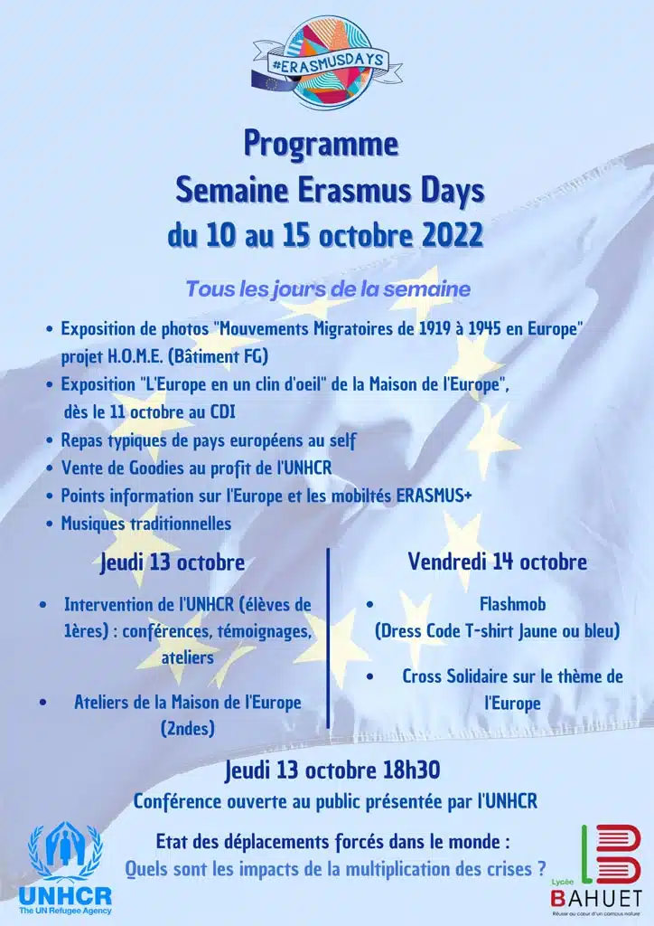 Programme ERASMUSDAYS